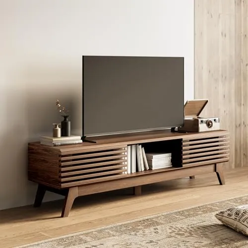 AODK Mid-Century Fluted TV Stand